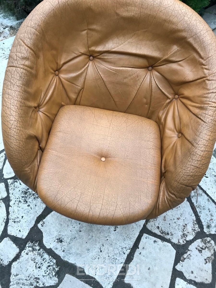 Francia műanyag klubfotel — Raphael Raffel, 1970-as évek - Image 5