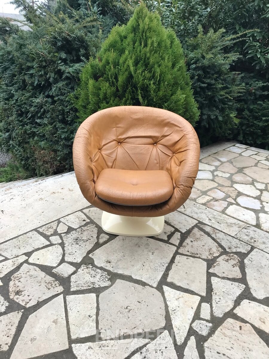 Francia műanyag klubfotel — Raphael Raffel, 1970-as évek - Image 6