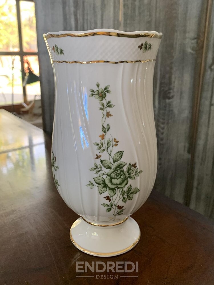 Magyar Holhaza porcelán váza, 1980-as évek - Image 2