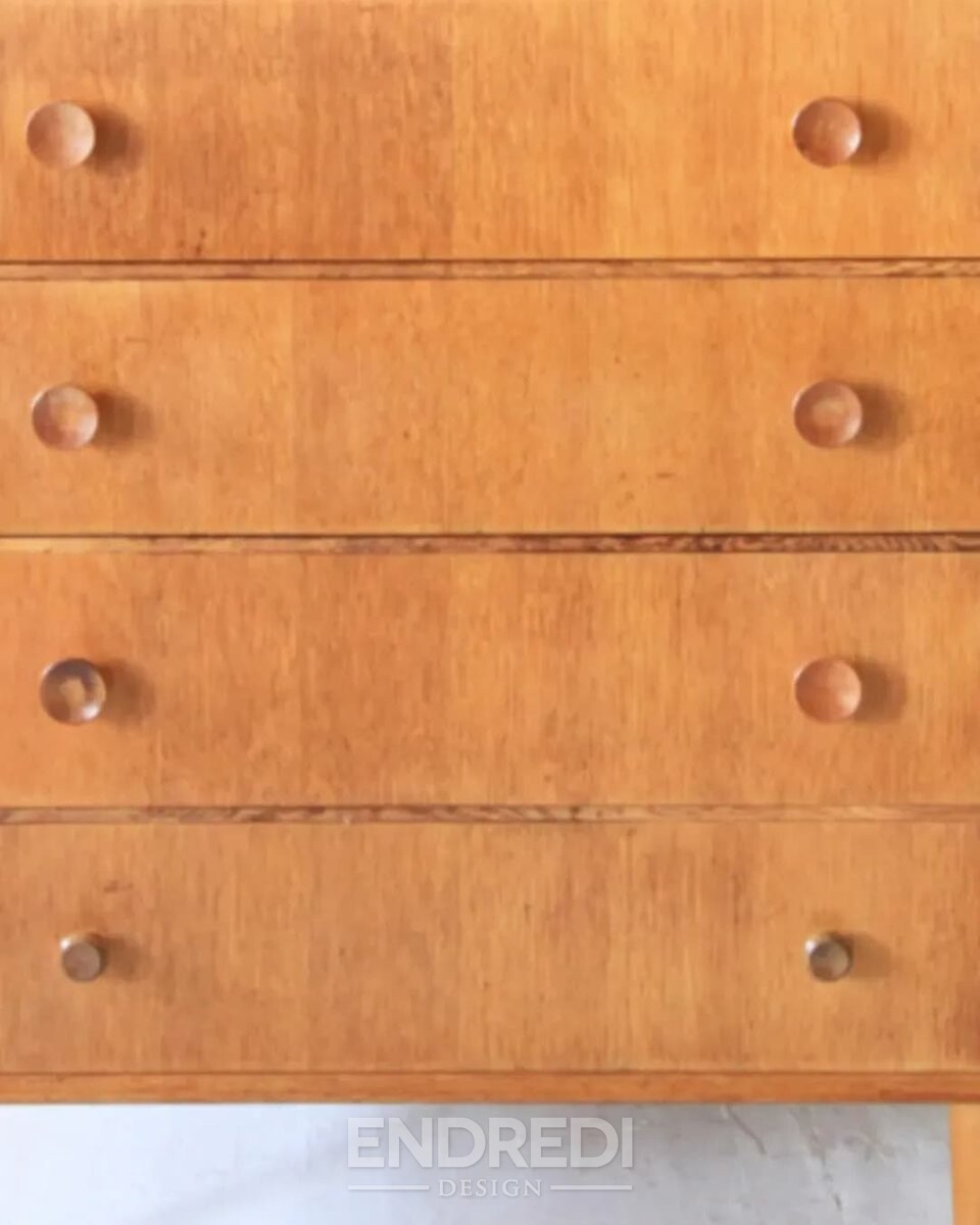 Mid-century láda fiókokkal — Meredew, 1960-as évek - Image 5