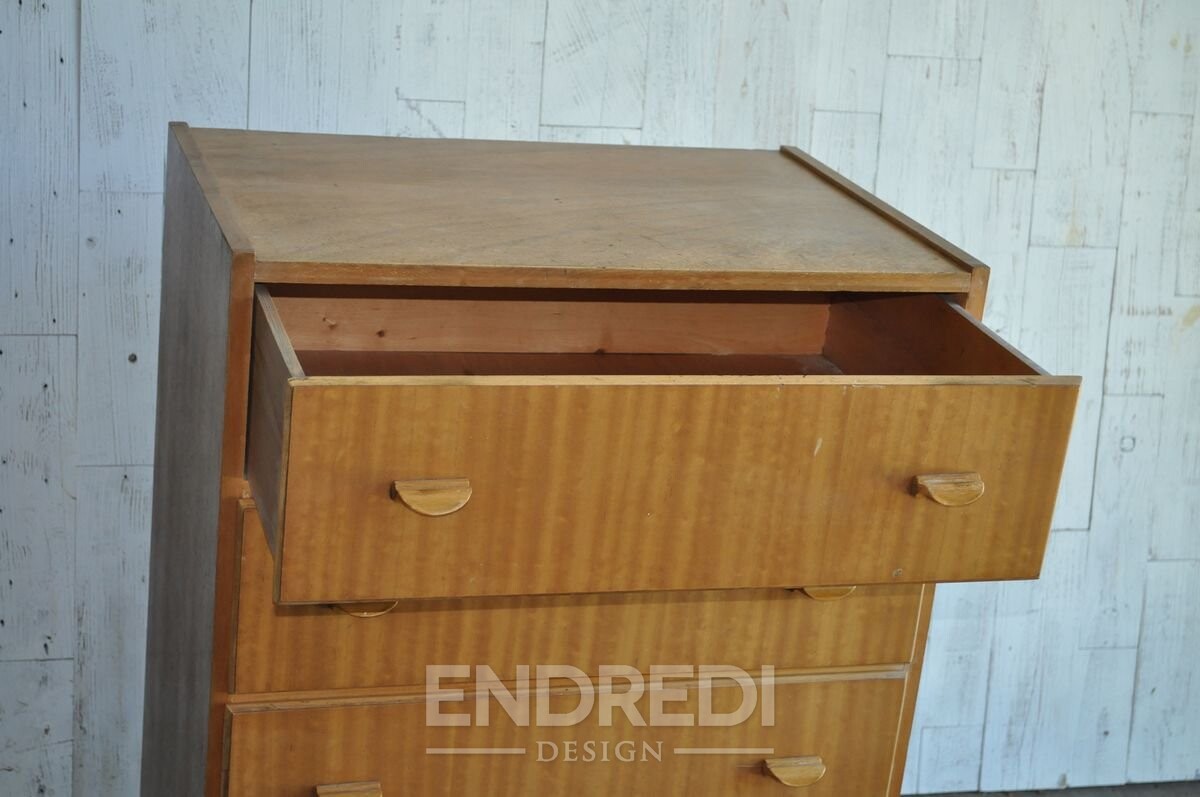 Mid-century magyar láda fiókokkal, 1960-as évek - Image 3