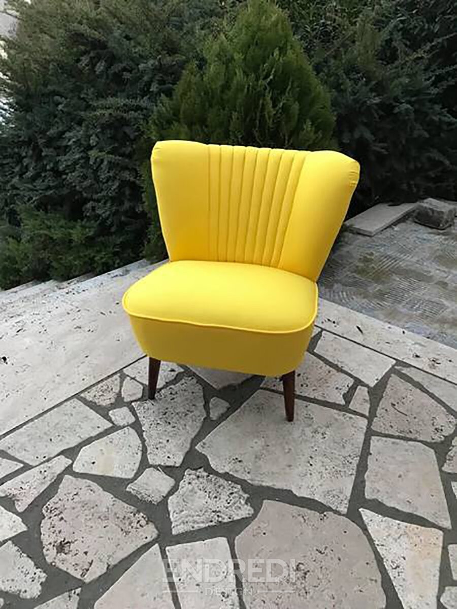 Mid-century modern fotelek bársony, 1950-as évek - Image 3