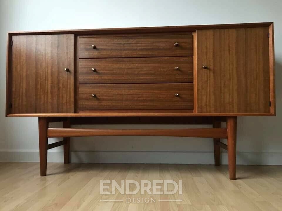 Mid-century teak tálalószekrény — Gordon Russell Broadway, 1950-as évek - Image 2