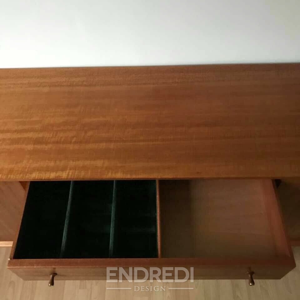 Mid-century teak tálalószekrény — Gordon Russell Broadway, 1950-as évek - Image 7
