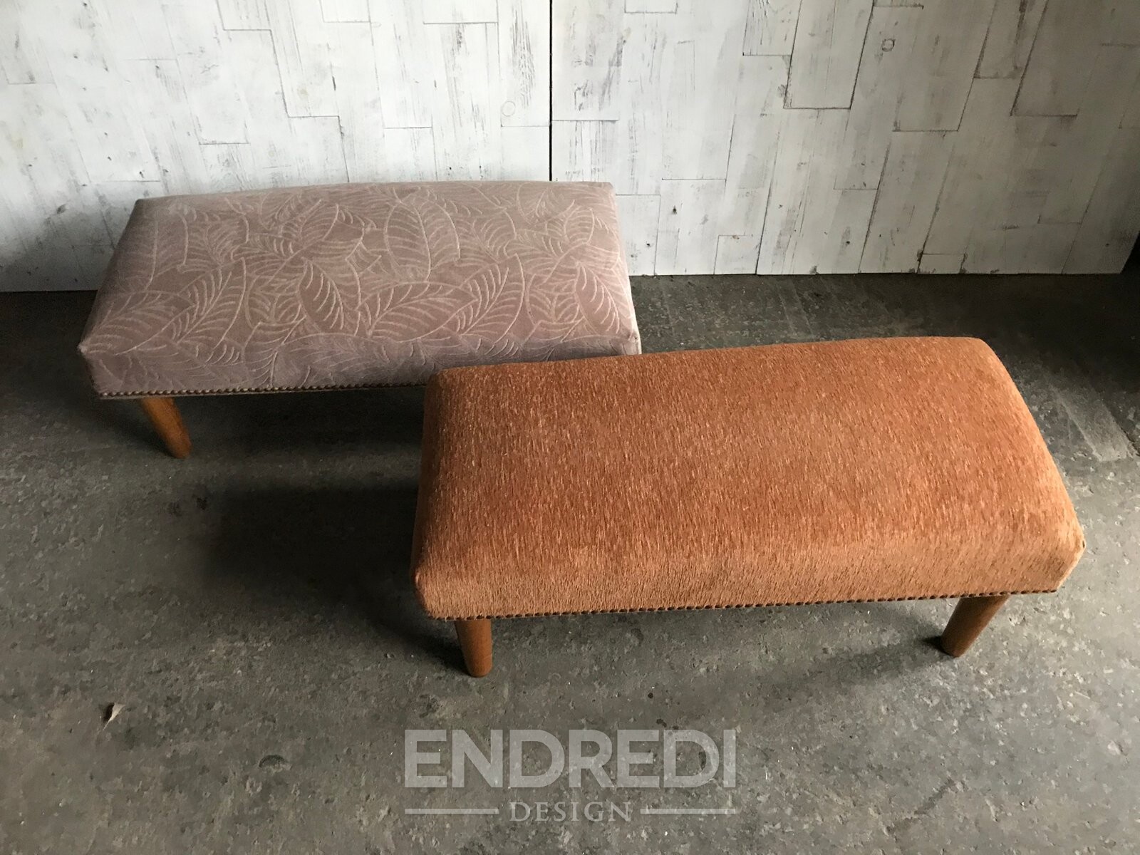 Szett: bükk puff, 1960-as évek - Image 6