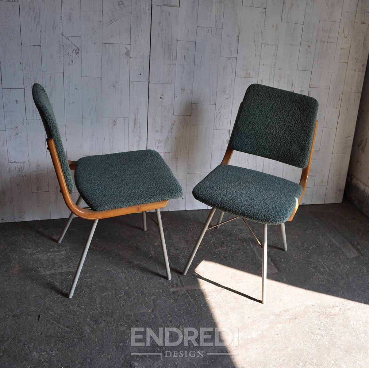 Szett: mid-century csehszlovák szék — Ton, 1960-as évek - Image 3