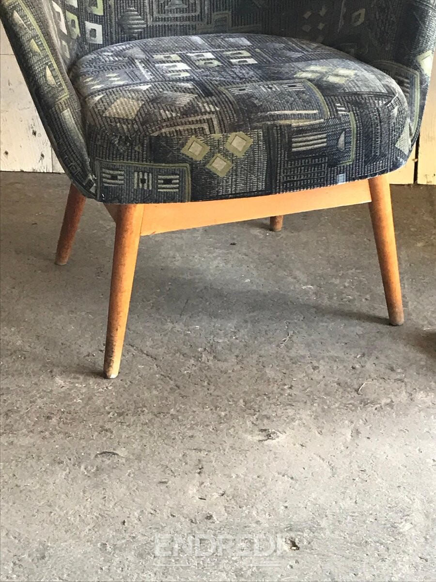 Szett: mid-century lakkozott fotelek — Arts és Crafts Company, 1960-as évek - Image 8
