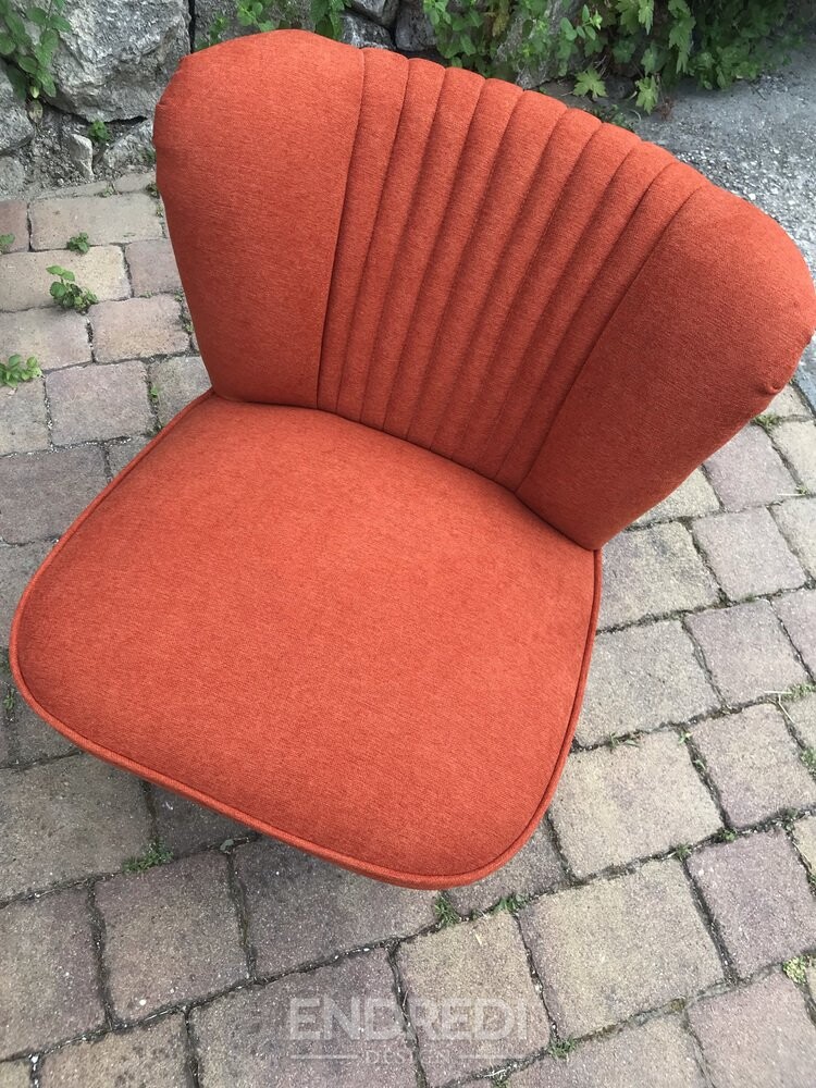 Szett: piros koktél szék, 1960-as évek - Image 6