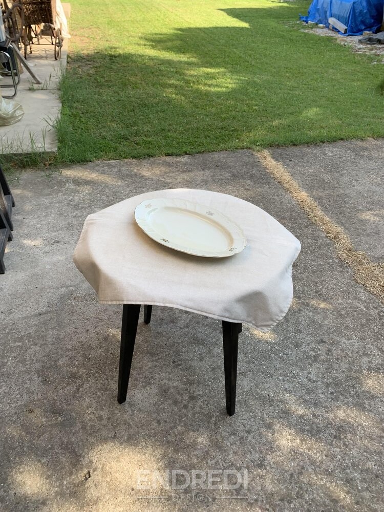 Vintage Bernadotte porcelán tálaló tányér, 1960-as évek - Image 5