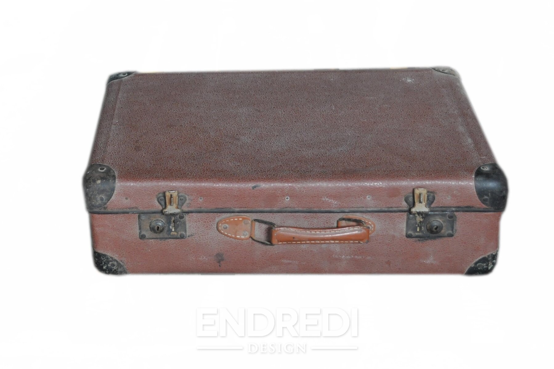 Vintage magyar bőrönd - Image 2