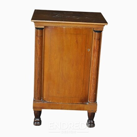 Antik biedermeier magyar éjjeliszekrény