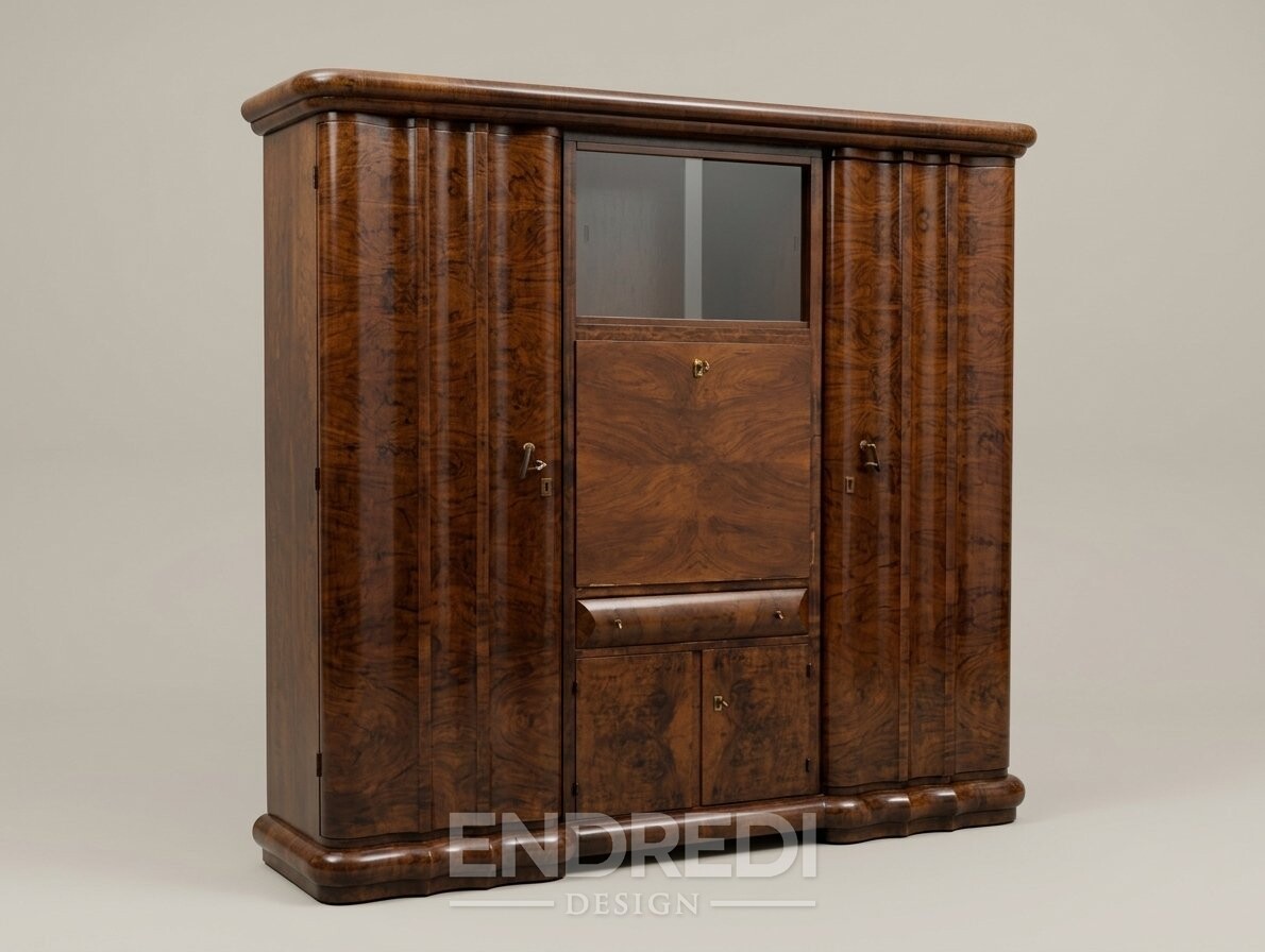 Art deco dió vitrines szekrény - Image 2