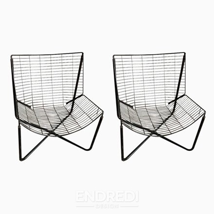 Jarpen fotelek — Niels Gammelgaard — Ikea, 1980-as évek, 2 darabos szett