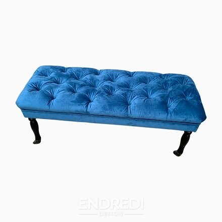 Mid-century kék puff, 1960-as évek