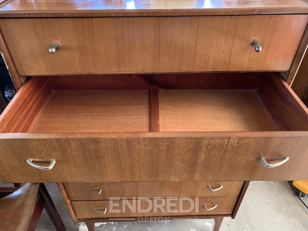 Mid-century láda fiókokkal — Wiliam Lawrence Notingham, 1960-as évek - Image 6