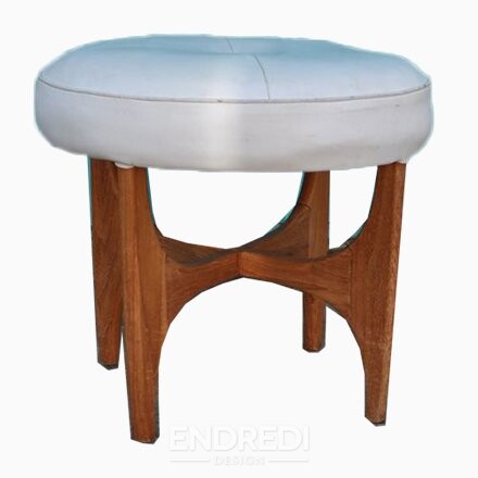 Mid-century dán teak puff — Kofod Larsen — G-Plan, 1960-as évek