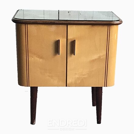 Mid-century magyar lakk szekrény, 1960-as évek