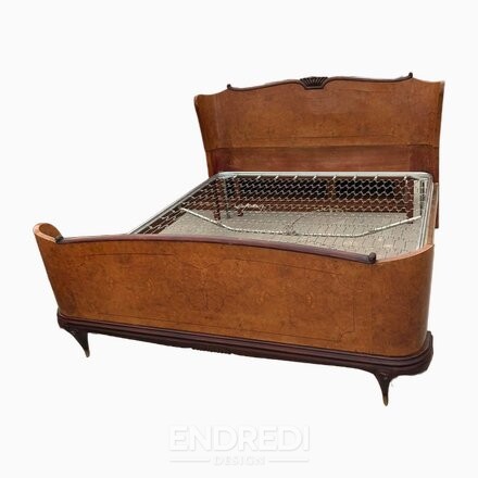 Mid-century olasz ágy keret, 1940-as évek