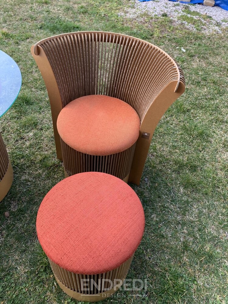 Mid-century modern karton szett, 2000-as évek, 5 darabos szett - Image 5