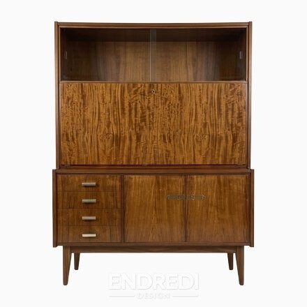 Mid-century modern magyar bárszekrény