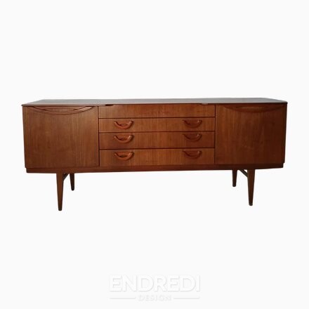 Mid-century modern tálalószekrény teak — Beautility, United Kingdom, 1962