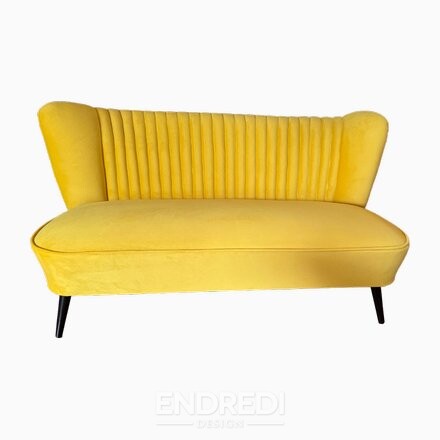 Mid-century skandináv modern bársony kanapé, 1950-as évek