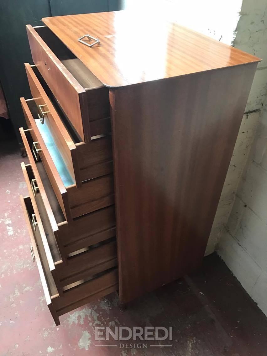 Mid-century teak láda fiókokkal — Austinsuite, 1960-as évek - Image 6