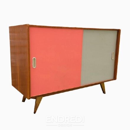 Model U452 tálalószekrény — Jiří Jiroutek — Interier Praha, 1960-as évek