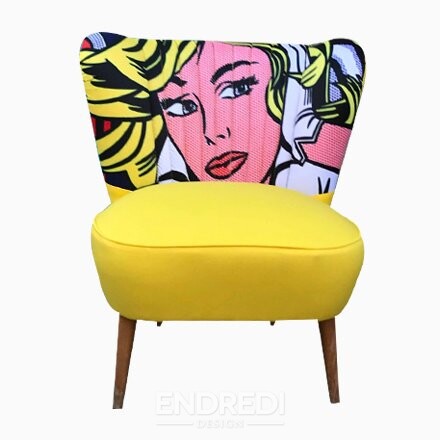 Pop Art klubfotel, 1950-as évek