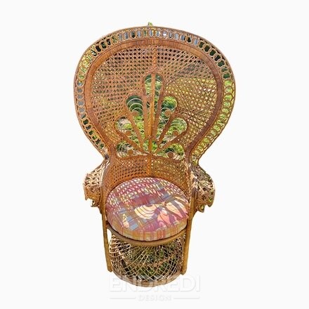 Rattan Peacock szék, 1970-as évek