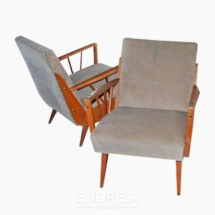 Szett: mid-century karosszék, 1960-as évek