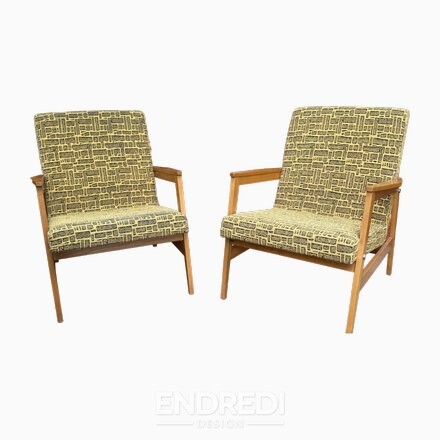 Szett: mid-century karosszék Györgyi 1960-as évek