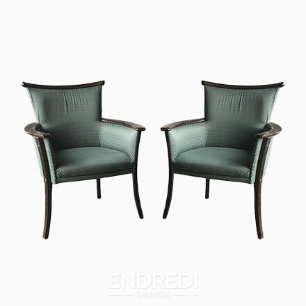 Szett: mid-century fa karosszék, 1960-as évek