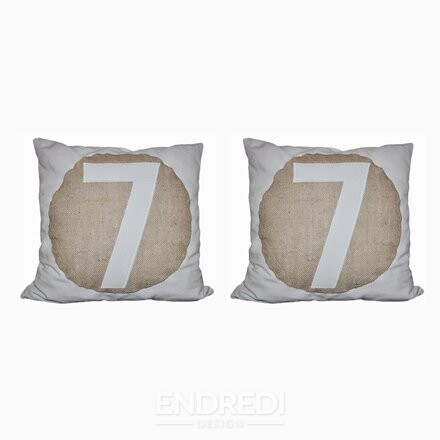 Vintage No.1 és No.7 párna, 2 darabos szett